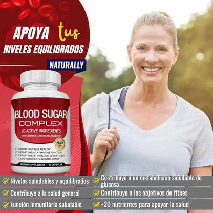 Blood Sugar Complex - Reduce tu azúcar