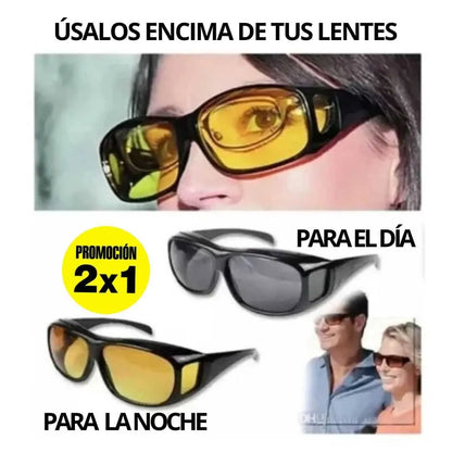Lentes para Manejar de Noche (2X1)