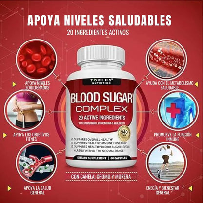 Blood Sugar Complex - Reduce tu azúcar